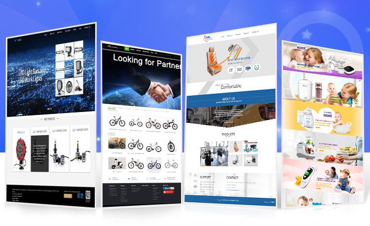 深圳網站建設比較常見的幾種類型